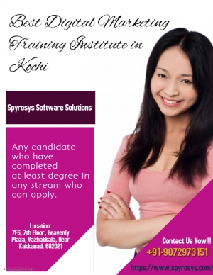Best Digital Marketing Training in Kochi | Spyrosys